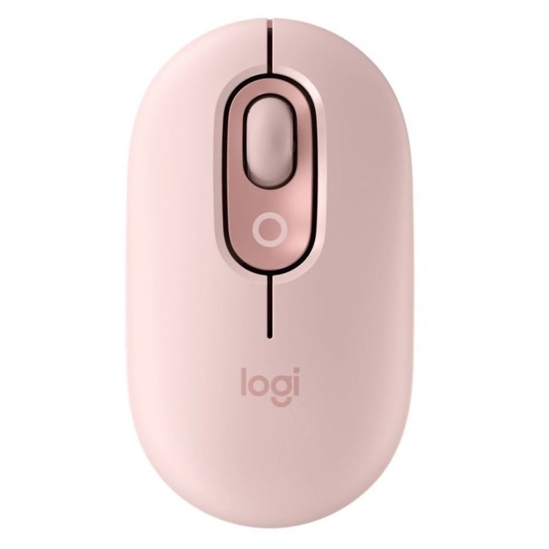 Миша бездротова Logitech Pop Mouse with Emoji Rose (910-007413)