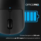 Миша бездротова OfficePro Black (M307B)