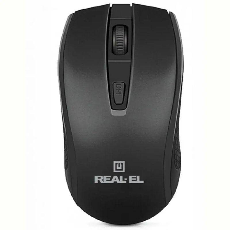 Миша бездротова REAL-EL RM-308 Black (EL123200033)