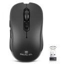 Миша бездротова REAL-EL RM-331W Black (EL123200044)