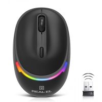 Миша бездротова REAL-EL RM-440W Black (EL123200045)