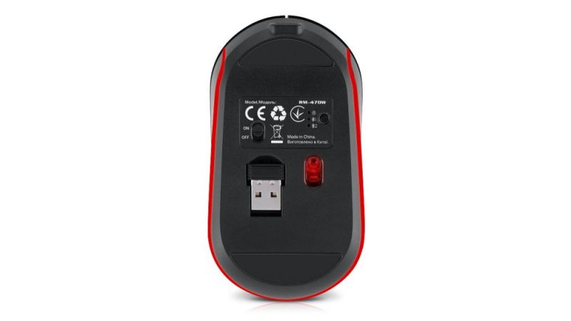 Миша бездротова REAL-EL RM-470W Dark Gray (EL123200049)