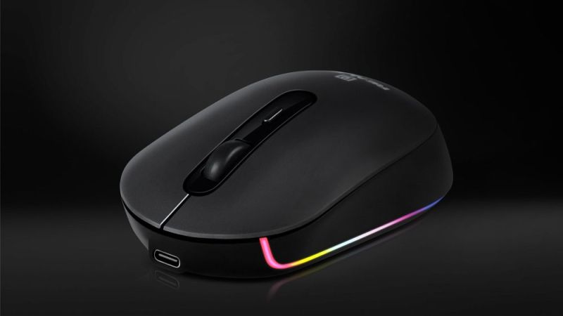 Миша бездротова REAL-EL RM-470W Dark Gray (EL123200049)