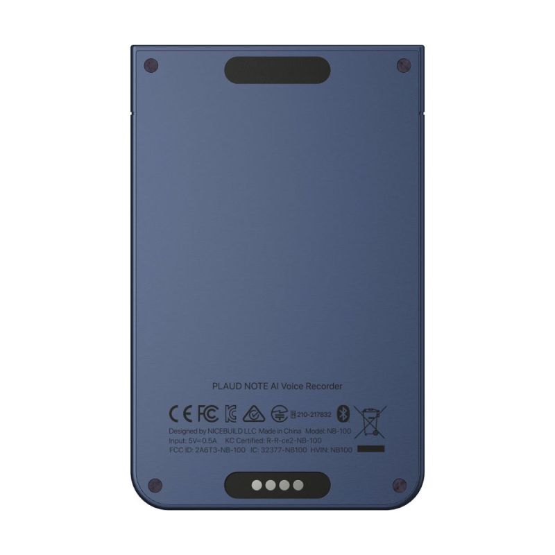 Диктофон Plaud AI Note Navy Blue (NB-100-NB)