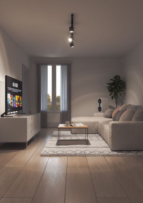 Розумна лампа Nanoleaf Essentials Smart GU10, 5 Вт, Apple HomeKit, Matter, 3 шт. (NF080B02-3GU10)