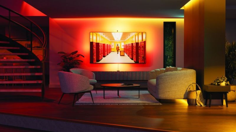 Набор адаптивной Ambilight подсветки Nanoleaf 4D Screen Mirror + Lightstrip Kit для ТВ и мониторов до 65" (NF082K02-40LS)