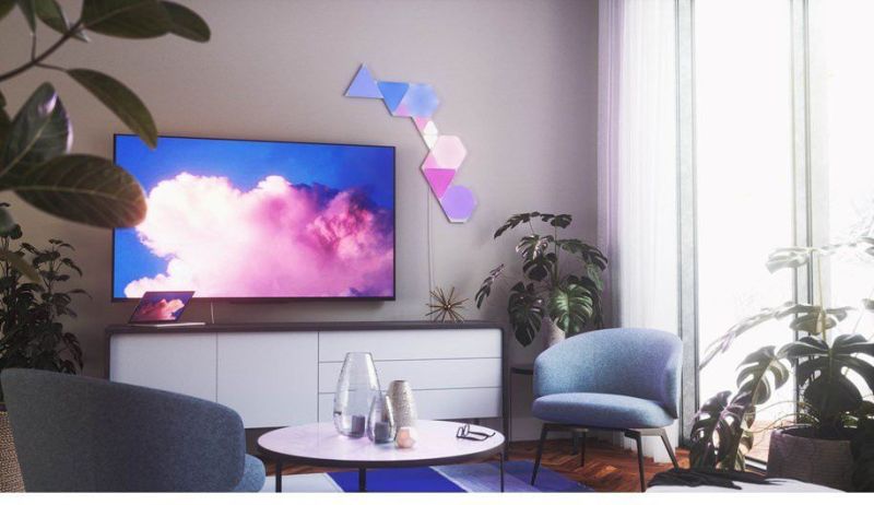 Додаткові панелі Nanoleaf Shapes Triangles Expansion Pack Apple HomeKit, 3 шт. (NL47-0001TW-3PK)