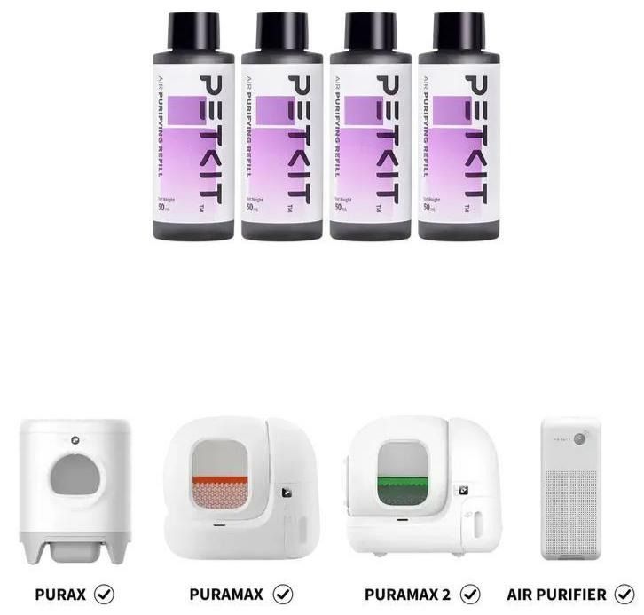 Набор концентрированной жидкости Petkit Air Puifying Refill 4х50 мл (P9214)