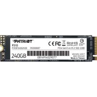 Накопитель SSD  240GB Patriot P310 M.2 2280 PCIe NVMe 3.0 x4 TLC (P310P240GM28)
