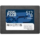 Накопитель SSD  512GB Patriot P220 2.5" SATAIII TLC (P220S512G25)