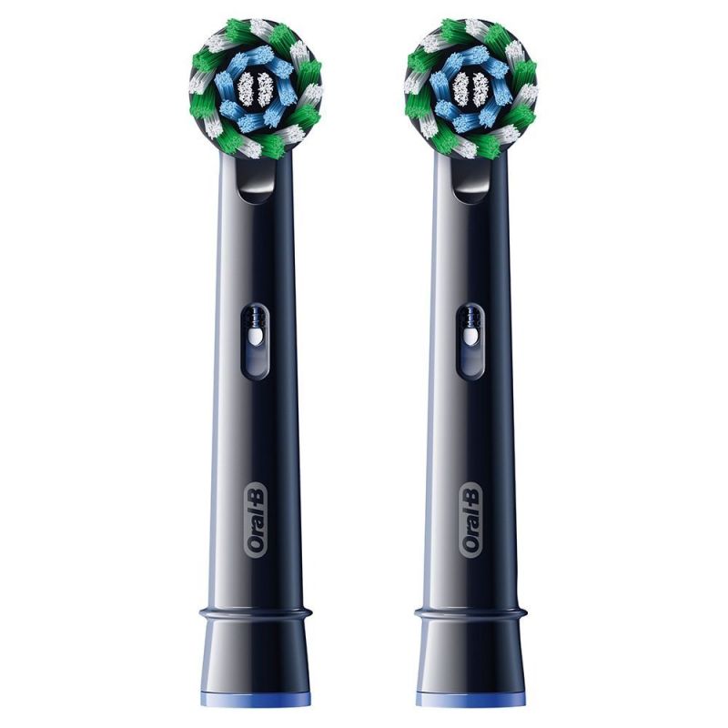 Насадка для зубної електрощітки Braun Oral-B Pro Cross Action Black EB50BRX (2 шт) (Pro Cross Action Black EB50BRX (2))
