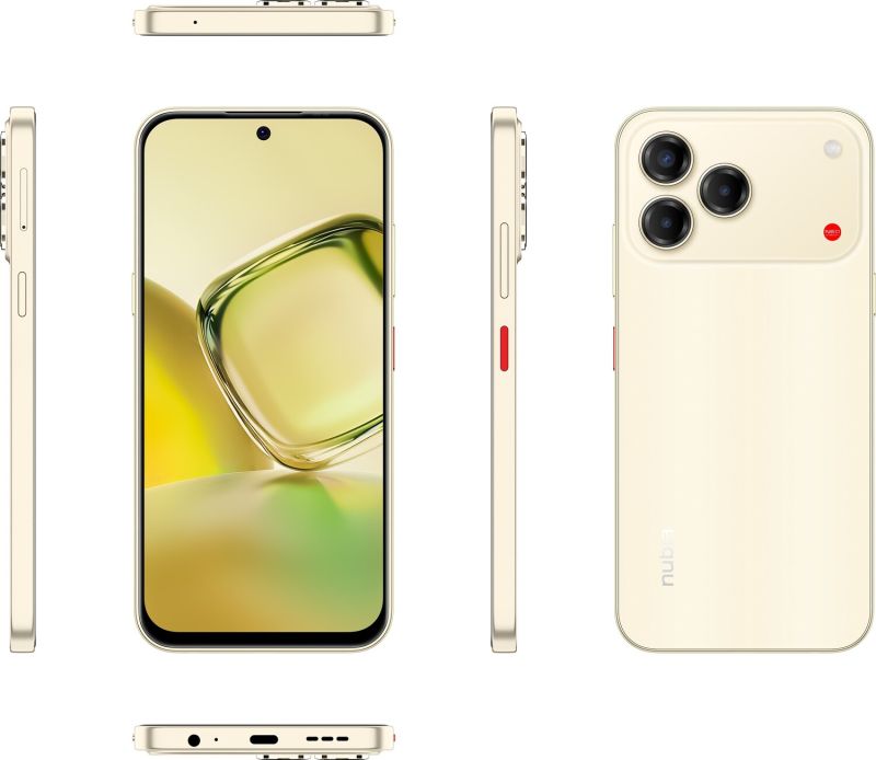 Смартфон ZTE (Nubia V80 Design 4/256GB Yellow)