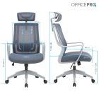 Кресло офисное OfficePro Harmony Gray (OC310-G-G-G)