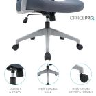 Кресло офисное OfficePro Harmony Gray (OC310-G-G-G)