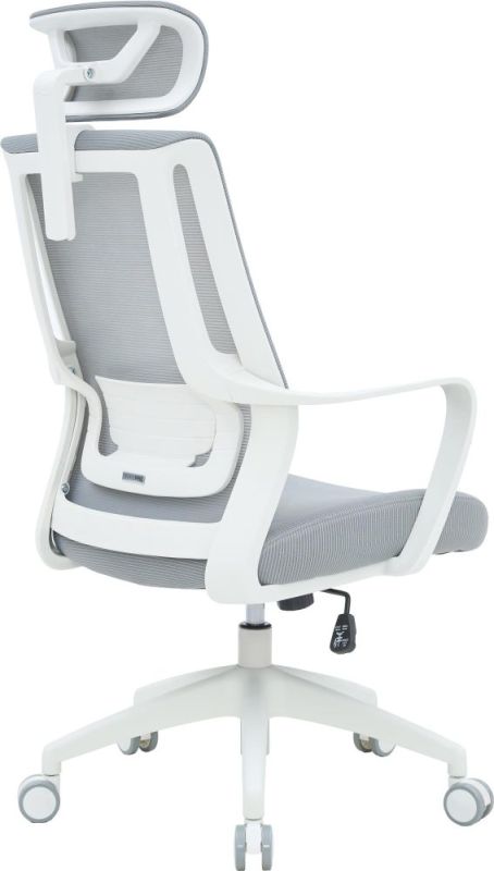 Крісло офісне OfficePro Harmony White/Light Gray (OC310-W-LG-LG)