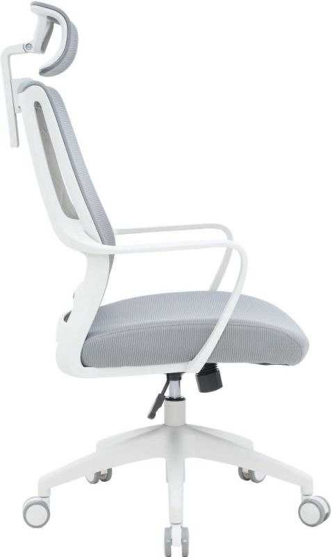Крісло офісне OfficePro Harmony White/Light Gray (OC310-W-LG-LG)