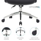 Крісло офісне OfficePro Aero Black (OC490B)