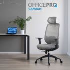 Крісло офісне OfficePro Comfort Gray (OC524G)
