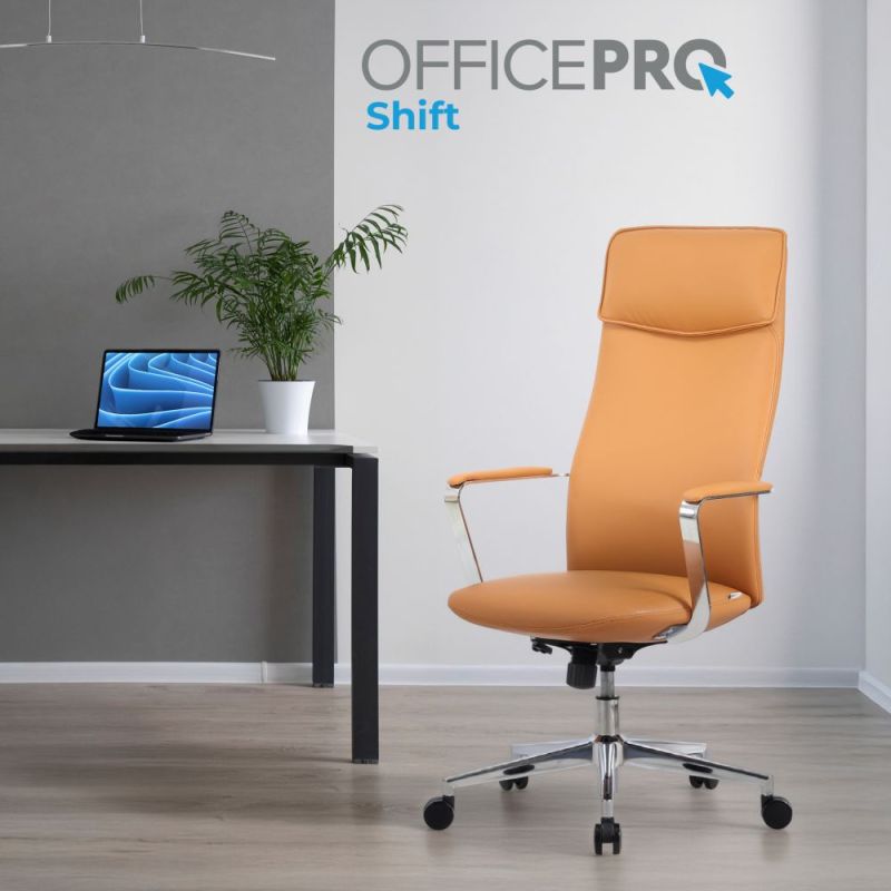 Крісло офісне OfficePro Shift Beige (OC533E)
