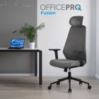 Кресло офисное OfficePro Fusion Gray (OC577G)