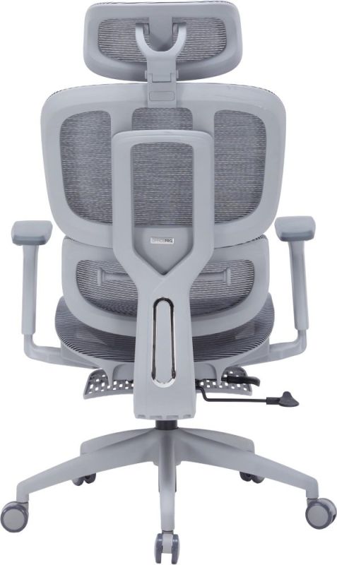 Кресло офисное Officepro Skyline Footrest Gray/Dark Gray (OC750-G-DG-DG)