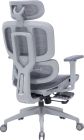 Кресло офисное Officepro Skyline Footrest Gray/Dark Gray (OC750-G-DG-DG)