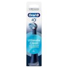 Насадка для зубной электрощетки Braun Oral-B iO RB CBF-4 Ultimate Clean Black (4 шт) (Oral-B iO RB CBF-4 Ultimate Clean (4))