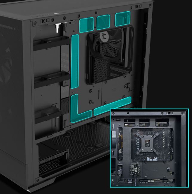 Корпус Zalman P30 Air Black без БП (P30AIRBLACK)