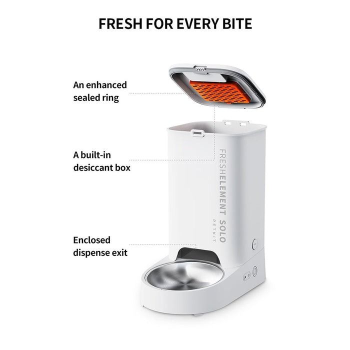 Смарт-кормушка Petkit Fresh Element Solo White (P570)