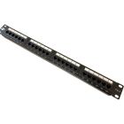 Патч-панель ATcom 19" 24хRJ-45 UTP 1U cat.6 (P6024)