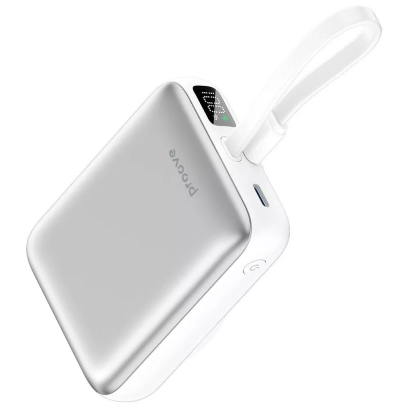 Універсальна мобільна батарея Proove Neutron 22.5W 10000mAh Silver/White (PBNE22022206)