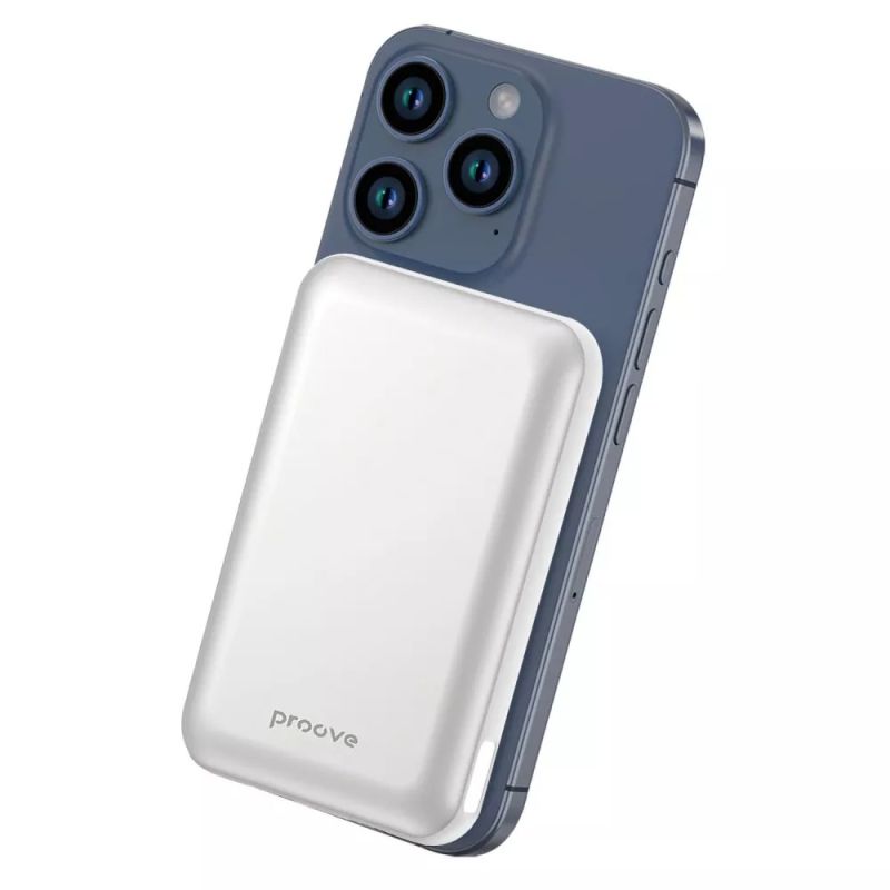 Универсальная мобильная батарея Proove Vibe Energy Plus 22.5W 10000mAh Silver/White (PBVE15012206)