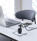Мережевий зарядний пристрій Choetech (USB-C+USB-A) Black (PD5012-EU-BK)