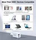 Мережевий зарядний пристрій Choetech (USB-C+USB-A) White (PD5012-EU-WH)