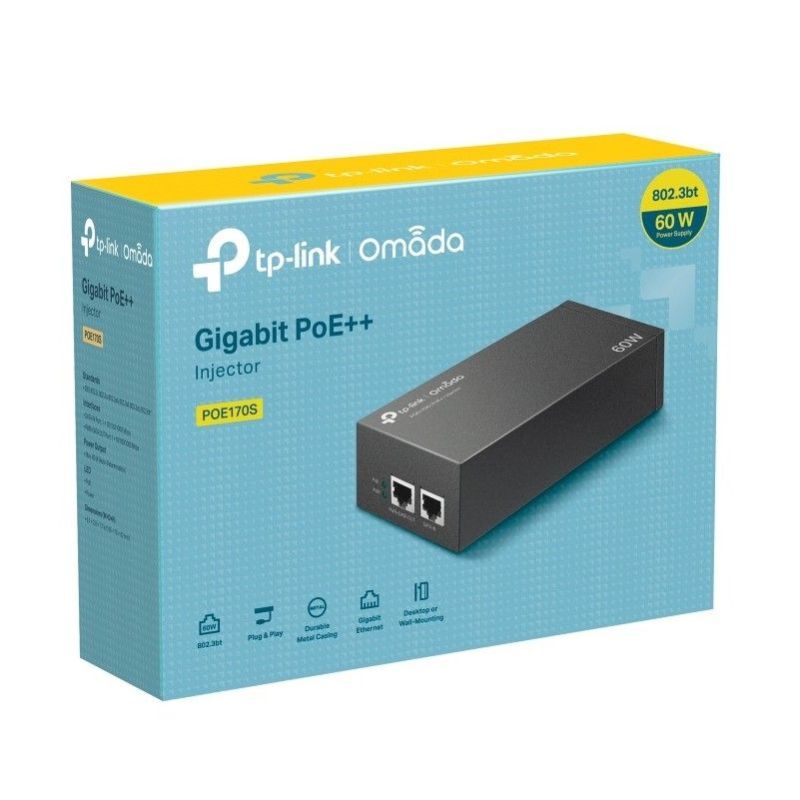 Инжектор PoE++ TP-Link (POE170S)