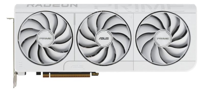 Відеокарта AMD Radeon RX 9070 XT 16GB GDDR6 Prime White OC Asus (PRIME-RX9070XT-O16G-WHITE)