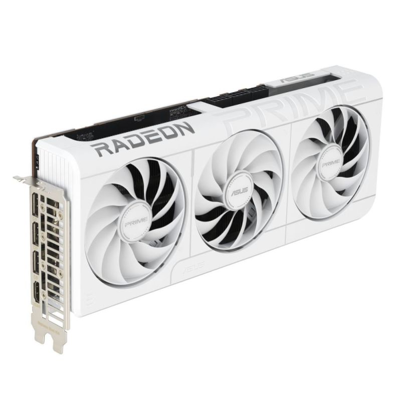 Відеокарта AMD Radeon RX 9070 XT 16GB GDDR6 Prime White OC Asus (PRIME-RX9070XT-O16G-WHITE)