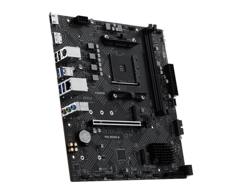Материнська плата MSI Pro B550M-B Socket AM4 (PRO B550M-B)