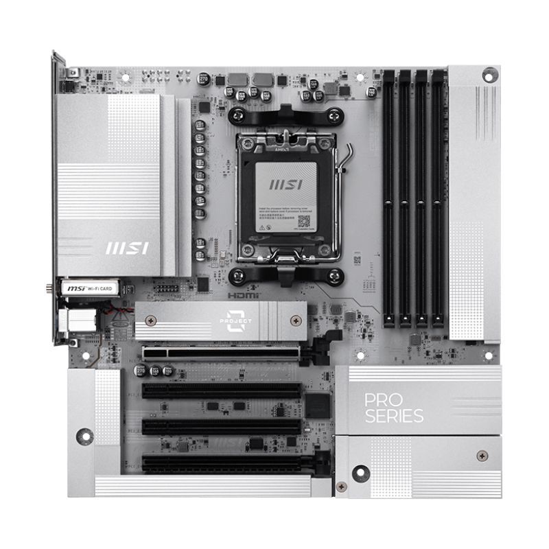 Материнська плата MSI Pro B850M-A WiFi PZ Socket AM5 (PRO B850M-A WIFI PZ)