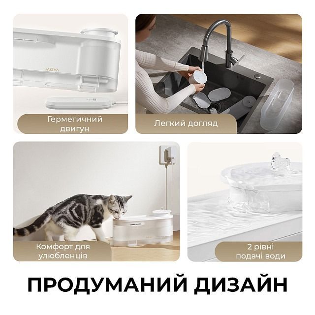 Поилка-фонтанчик для животных MOVA WF10 Pro (PWB20A)