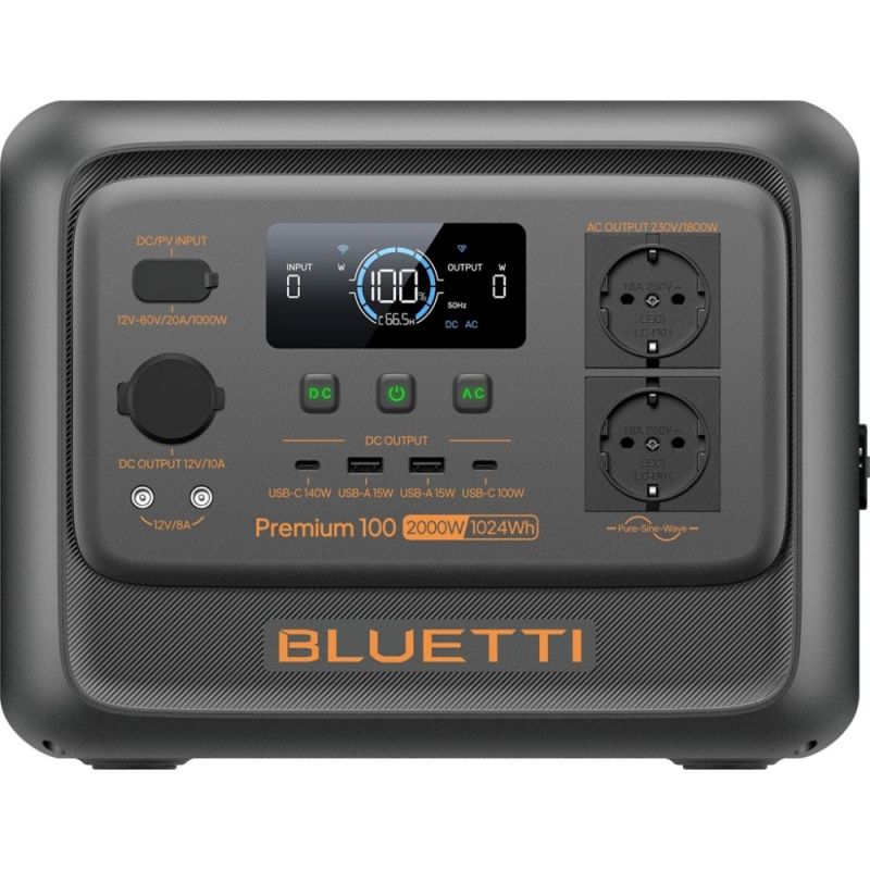 Зарядна станція Bluetti, 2000W, 1024Wh (Premium 100 V2)