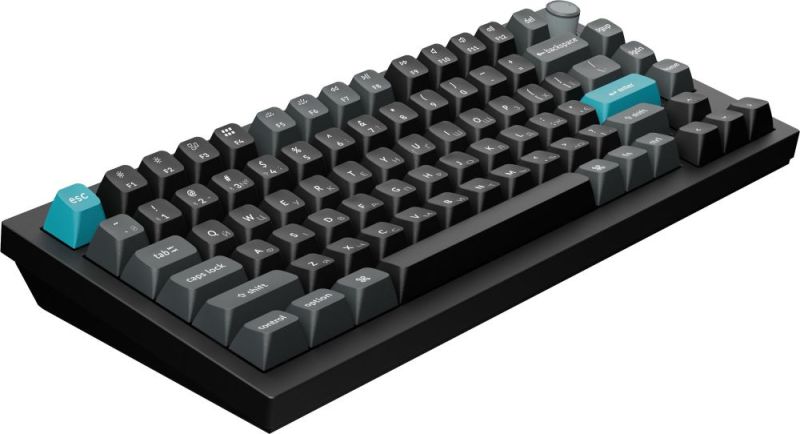 Клавіатура бездротова Keychron Q1 Ultra Keychron Red Switch Black RGB (Q1U-M1-UA)