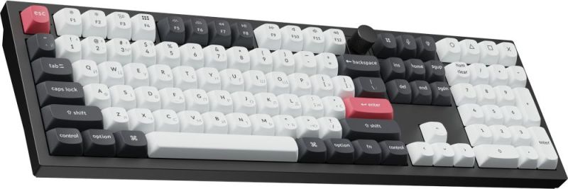 Клавиатура беспроводная Keychron Q6 HE Magnetic Switch Black RGB (Q6H-M1-UA)