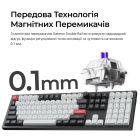 Клавиатура беспроводная Keychron Q6 HE Magnetic Switch Black RGB (Q6H-M1-UA)