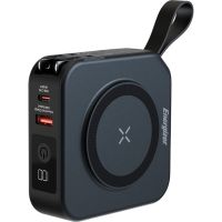 Універсальна мобільна батарея Energizer Magnetic Wireless 10000mAh 20W Black (QM10001AC)