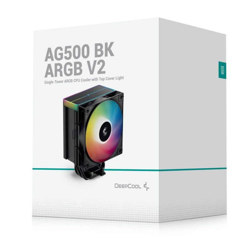 Кулер процессорный DeepCool AG500 BK ARGB V2 (R-AG500-BKAMMN-GJD)