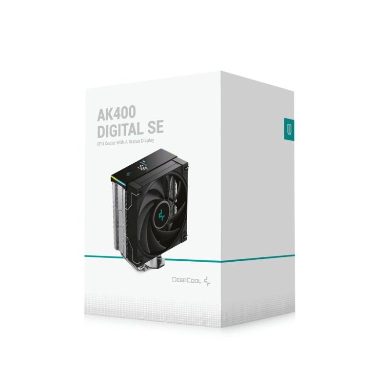 Кулер процессорный DeepCool AK400 Digital SE Black (R-AK400-BKADMN-GJD)