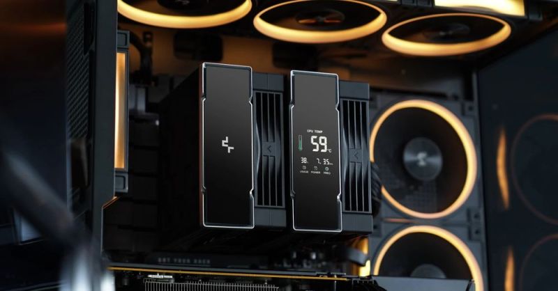 Кулер процесорний DeepCool AK620 G2 Digital NYX Black (R-AK620G2-BKNNMN-GJD-1)