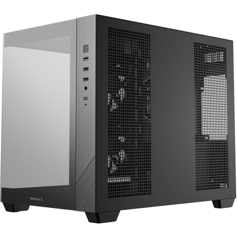 Корпус DeepCool CG330 3F Black без БЖ (R-CG330-BKNGM3-G)