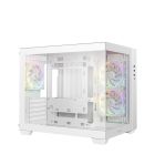Корпус DeepCool CG330 3F White без БП (R-CG330-WHNGM3-G)